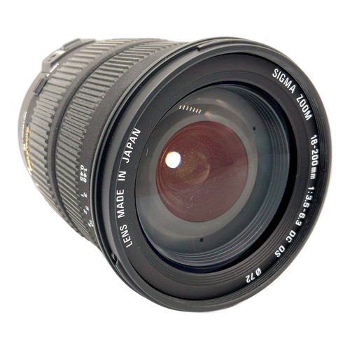 Sigma zoom 18 200mm - sigma, 18-200mm