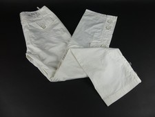 AIRFIELD Damen 7/8 Cargohose Gr. 36 Caprihose Sommerhose weiß (WM)