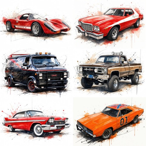 Kult auto serie show - tv, film