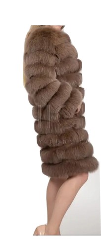 Polarfuchs pelzmantel - polarfuchs,