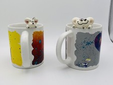 ZWEI Diddl Maus  Becher mit