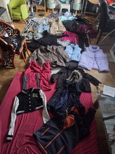 XXL 24 Tlg. Bekleidung Paket für Mädchen gr. 164 - S VIELE WINTER JACKEN WESTEN 