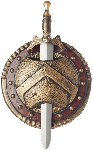 Spartan kampf schild schwert - kampf,