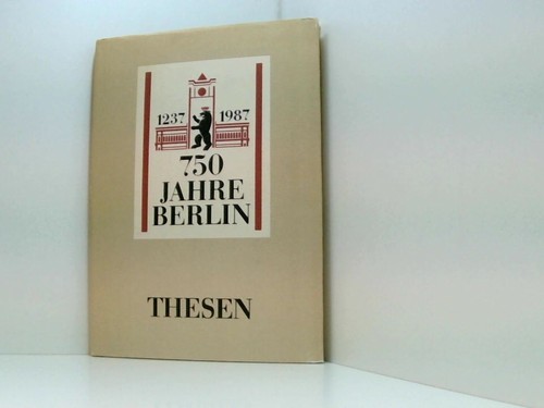 1237 1987 750 jahre berlin - 750,