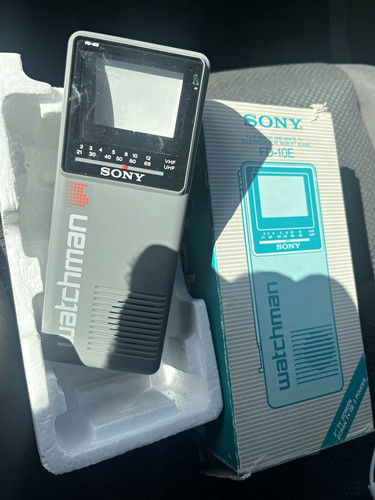 Sony watchman 10e tragbarer - sony,