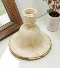 Antik Weiß Marmor Vase Blumen