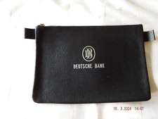 Geldtasche Banktasche Geldmappe  - altes Logo DB -