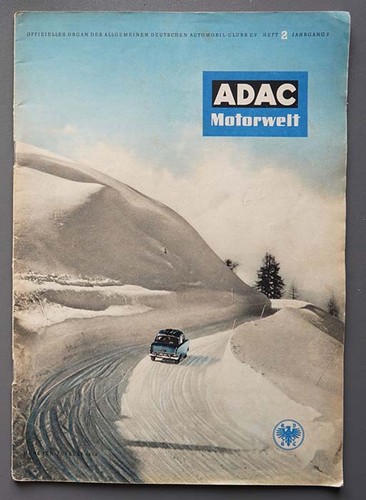 Adac motorwelt 1954 180 - motorwelt, mb