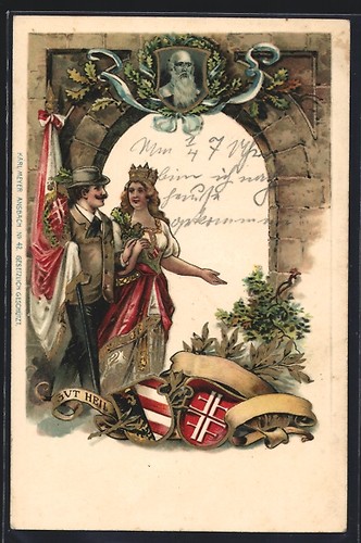 Lithographie germania und - lithographie,