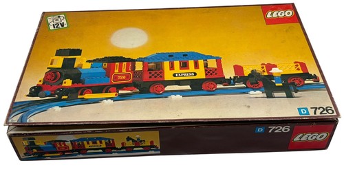 Lego 726 eisenbahn 12v western - eisenbahn,