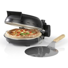 Rach's Kochwerk Pizzaofen Pizzagrill Pizzastein ca 30cm Tischgrill schwarz - Neu