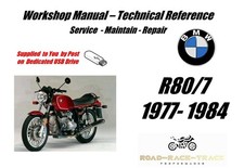 BMW R80/7 R 80/7 Service