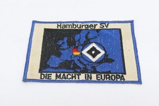 Hamburger SV HSV Aufnäher Raute "Die Macht in Europa" Selten Rar Batch Wimbel