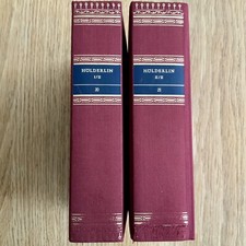 Die Bibliothek Deutscher Klassiker 1982, Band 20, 21 Friedrich Hölderlin