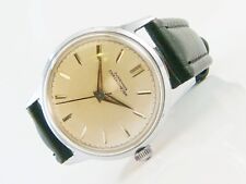 Vintage Junghans Chronometer Handaufzug Verchromt !