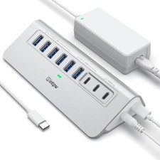 9-Port Powered USB Hub 10Gbps