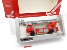 345HO /30 - Herpa H0 863002 - Scania R112 Drehleiter Feuerwehr DLK - top in OVP