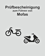Prüfbescheinigung zum Führen von Mofas Blanko 25 km/h Mofaführerschein Leer Mofa