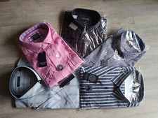 Marken Bekleidungspaket Herren 5 Stück Herren Oberhemden Gr. 2XL / 45-46