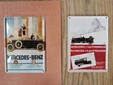 Vintage 2x Mercedes-Benz