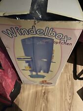 Windelbox neu Karton nur beschädigt leider in blau 