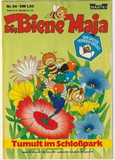 ✪ DIE BIENE MAJA #56 Tumult im Schloßpark, Bastei Verlag 1977 COMICHEFT Z1-