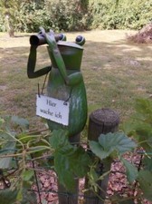 Zaunfigur Zaunhocker witziger