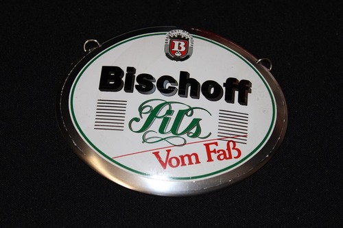 Zapfhahnschild bischoff pils - bischoff,