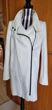 TAIFUN Mantel Kurzmantel Weiß Gr 40 Neu