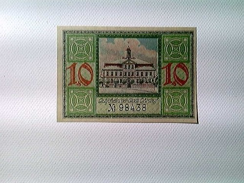 Notgeld stadt ohrdruf 10 - notgeld,,