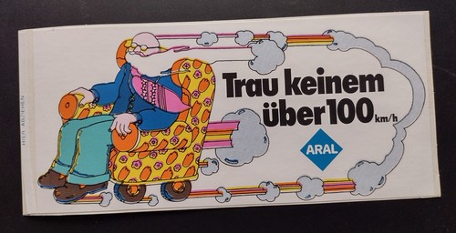 Aral aufkleber 60er - –, 70er