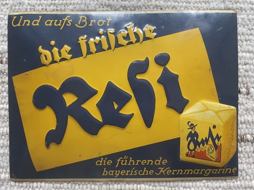 Blechschild die frische - "die, resi