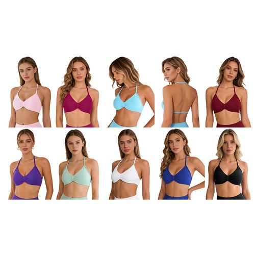 Frauen weste neckholder tops - frauen,