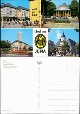 Ansichtskarte jena kirchplatz - ansichtskarte,
