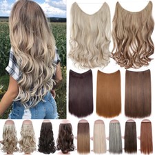 100% Natürlich Haarteil Draht