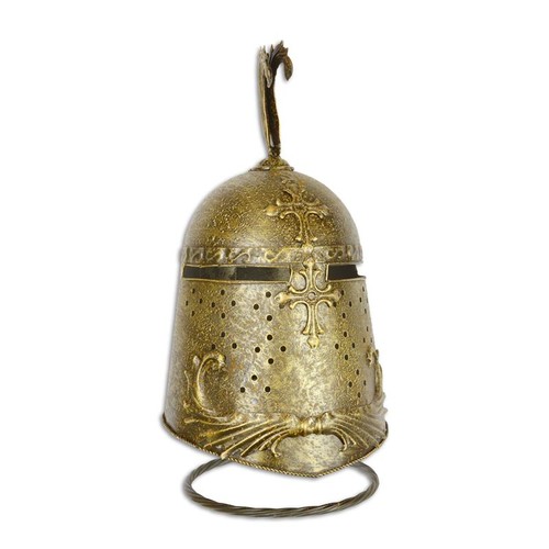 Ritterhelm eisen auf ständer - auf,