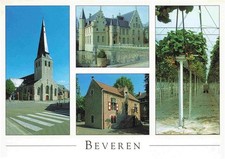 Beveren Kruiskerk Kasteel Cortewalle Aardbeienteelt Oud gemeentehuis