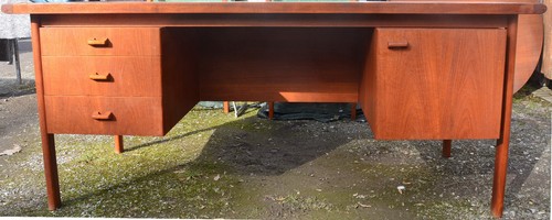 60er schreibtisch hansen - schreibtisch, h.p.