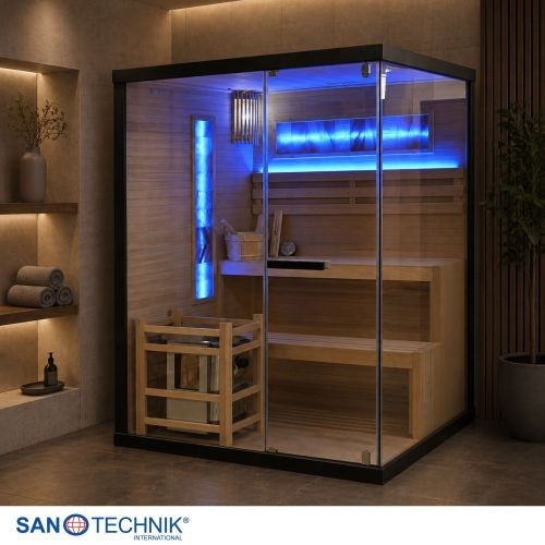 Sanotechnik luxor sauna für - sanotechnik,
