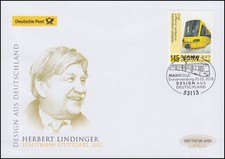 3363 Stadtbahn Stuttgart, nassklebend, Schmuck-FDC Deutschland exklusiv