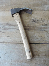 altes Zimmermannsbeil Axt Hohldechsel Hohldexel / Antik