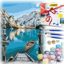 Malen nach Zahlen Set mit Rahmen - ein Geschenk für Kunstliebhaber