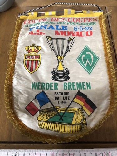 Fußballwimpel uefa cup finale - fußballwimpel,