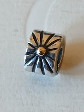 Original Pandora Element, Clip, Bicolor, mit 585er Gold, retired
