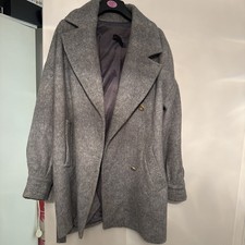 Damen Mantel Grau, Größe