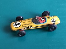 altes Blechauto Rennwagen Rennauto Nr.4