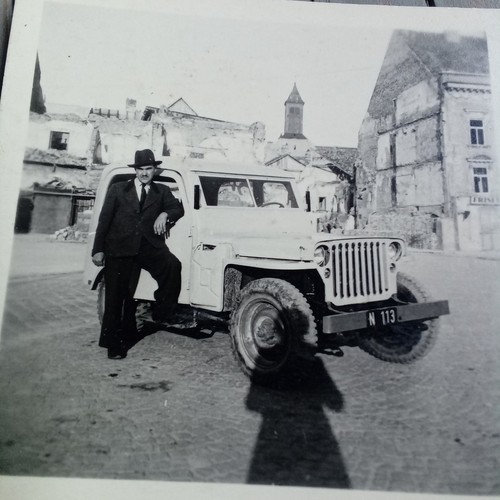 Altes original foto jeep - original,