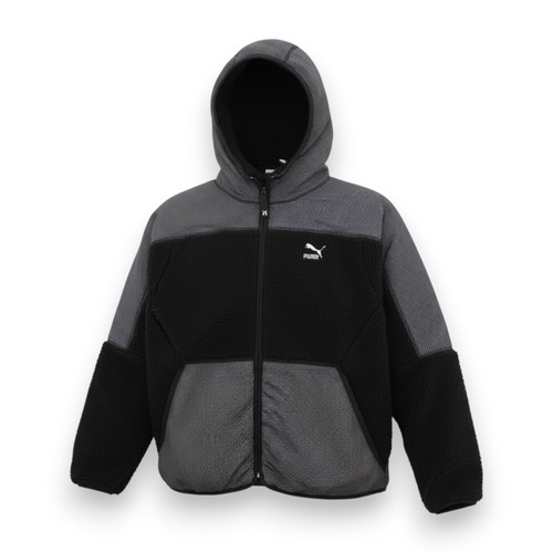 Puma sherpa hooded jacke - sherpa,