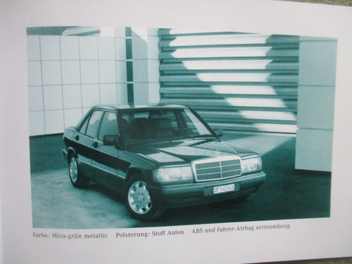 Mercedes benz 190e 2 - benz, 1.8