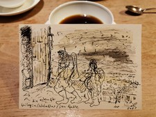 zeichnung, direkt vom